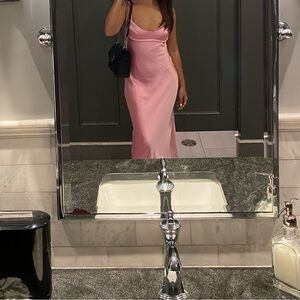 Silk Pink Dress